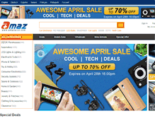 Tablet Screenshot of amazplus.com